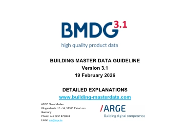Building Masterdat - BMDG 3.1