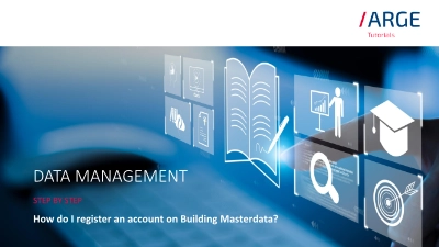 How do I register with Building Masterdata